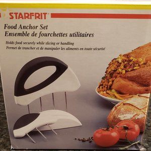 Starfrit Food Anchor Set - hold foods securely while slicing or handling
